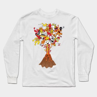 Party Doodle Long Sleeve T-Shirt